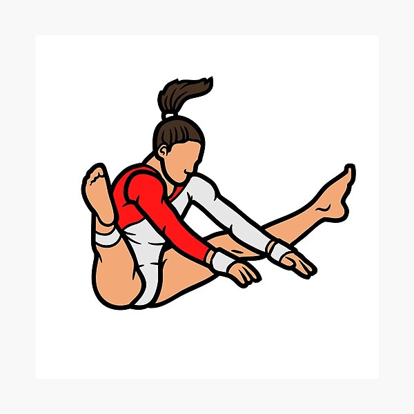 Item preview, Gymnastics woman designed and sold by BARBARASHOW.