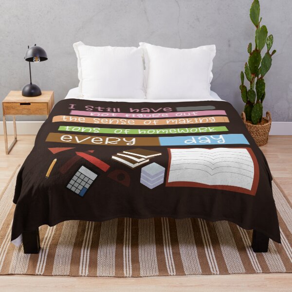 Item preview, "funny homework sayings, quotes about homework" designed and sold by adarth.