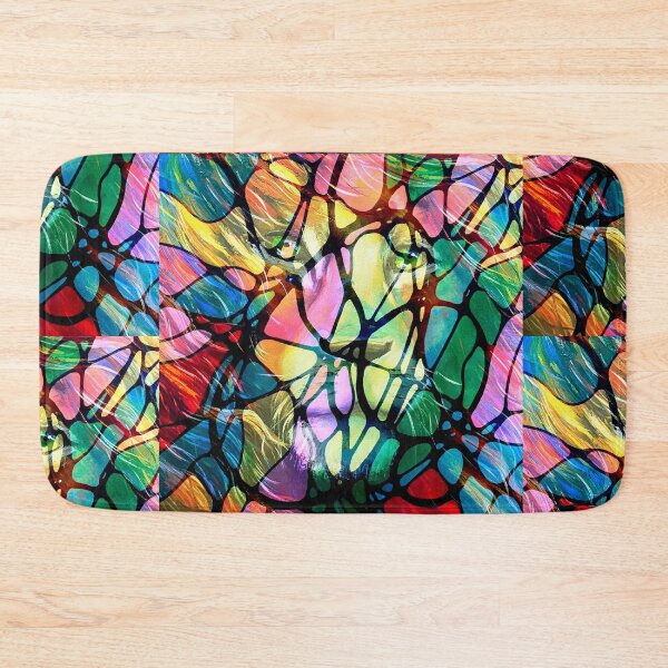 Item preview, Neurographic pattern with oil painting  "Lion" by MariDani designed and sold by MariDaniArt.