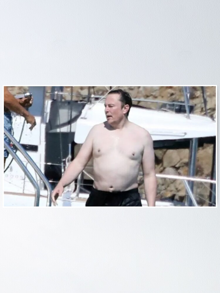 "elon musk no shirt,elon musk without shirt, elon musk shirt off, T