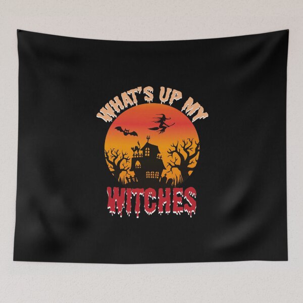 Item preview, What's Up My Witches Shirt, Halloween Shirt, Halloween Family Shirt, Funny Shirt designed and sold by MAZARDA.
