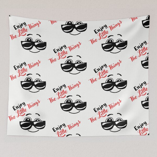 Item preview, ENJOY THE LITTLE THINGS designed and sold by TopWaw ⭐⭐⭐⭐⭐.