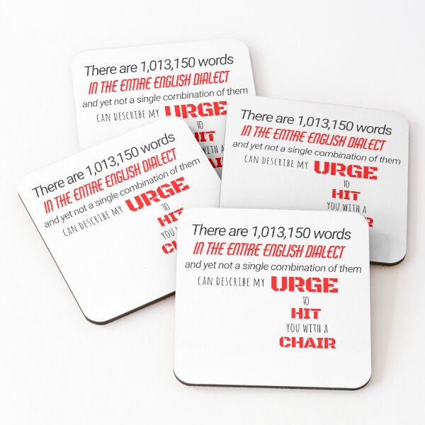 Item preview, There are 1 million, 13 thousand words meme designed and sold by ArtRarities.