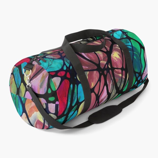 Item preview, Neurographic pattern with oil painting  "Flower field" by MariDani designed and sold by MariDaniArt.