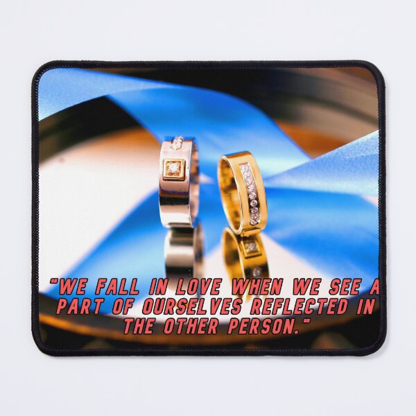 Item preview, Love's Reflection - Wedding Rings - Beautiful Quote designed and sold by DEL-Productions.