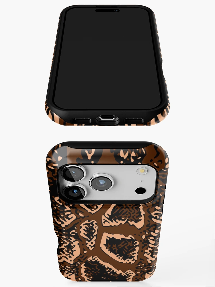Thumbnail 3 of 4, iPhone Case, Python Skin Design designed and sold by DesignFantazia.
