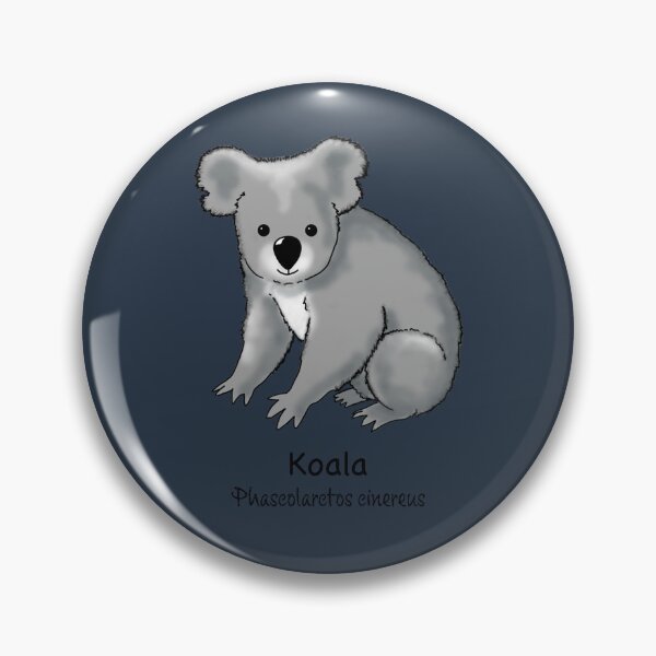 Item preview, Endangered animals of Australia – Koala (Phascolarctos cinereus) designed and sold by StephJChild.