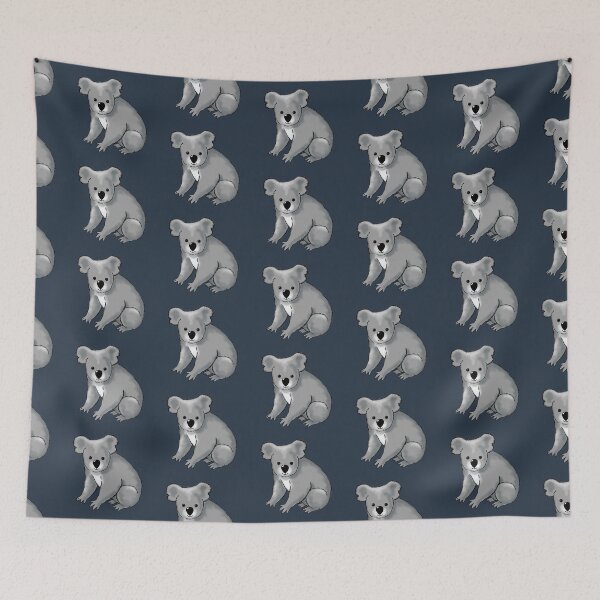 Item preview, Endangered animals of Australia – Koala (Phascolarctos cinereus) designed and sold by StephJChild.