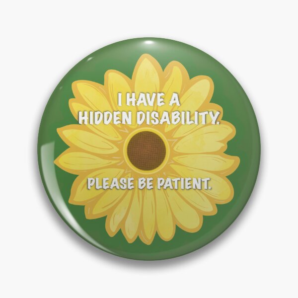 Disability Awareness Pins and Buttons for Sale