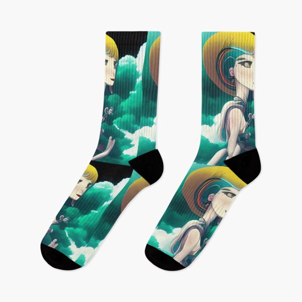 Item preview, Anime Girl Surreal AI Art Design designed and sold by boopsblunt.
