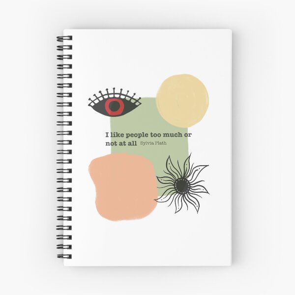 Item preview, Sylvia Plath poetry quote  designed and sold by cinshixuandi.