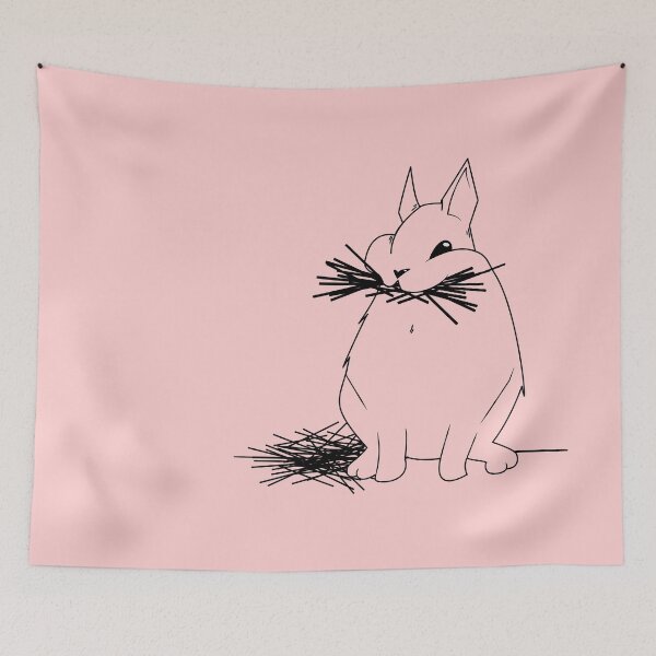 Item preview, Pink Hay bunny designed and sold by etherElric.
