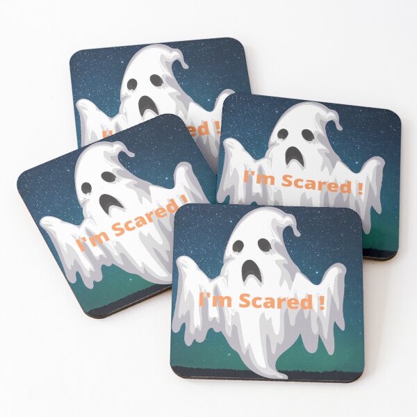Item preview, I'm Scared! Ghost designed and sold by marvacousins246.