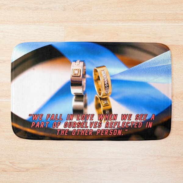 Item preview, Love's Reflection - Wedding Rings - Beautiful Quote designed and sold by DEL-Productions.