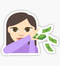 Money Emoji: Stickers | Redbubble