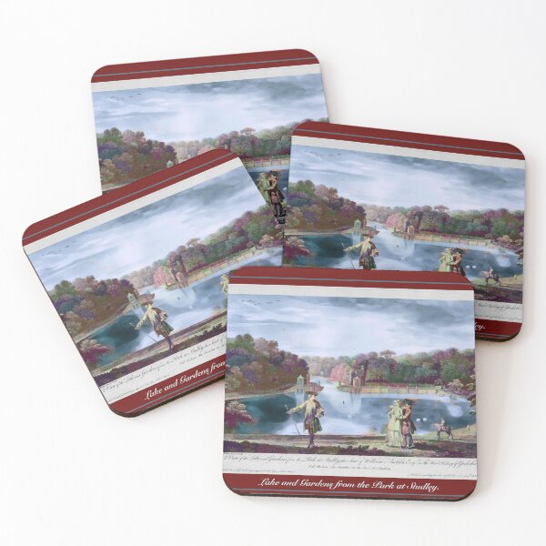 Item preview, Lake and Gardens from the Park at Studley, West Riding of Yorkshire  designed and sold by Malcolm Walker.