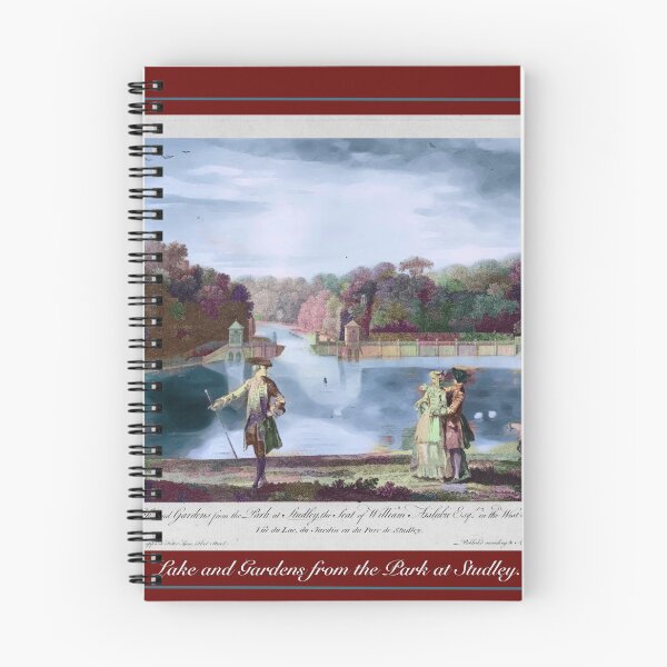 Item preview, Lake and Gardens from the Park at Studley, West Riding of Yorkshire  designed and sold by Malcolm Walker.