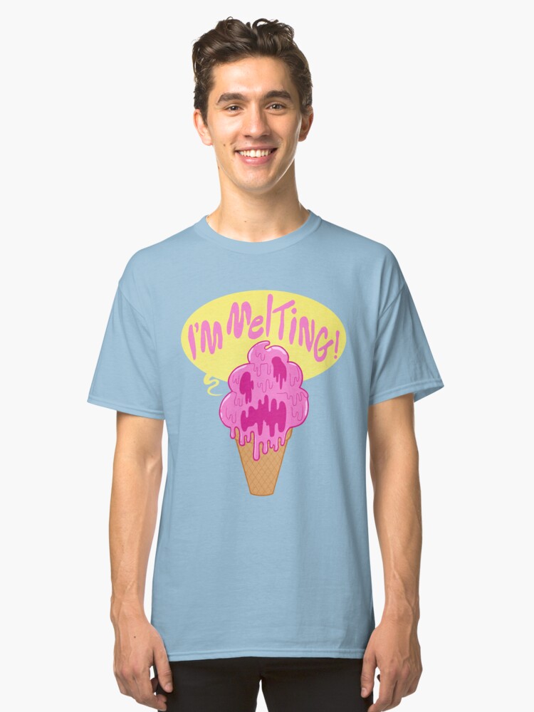 Alternate view of I'M MELTING! Classic T-Shirt