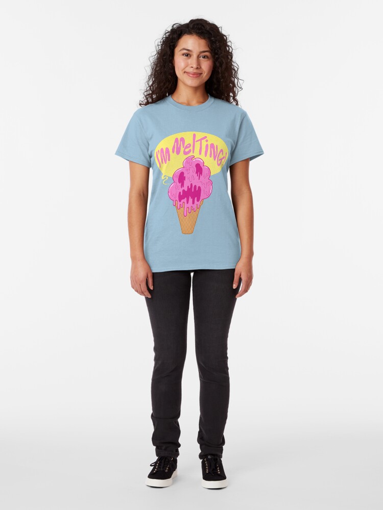 Alternate view of I'M MELTING! Classic T-Shirt