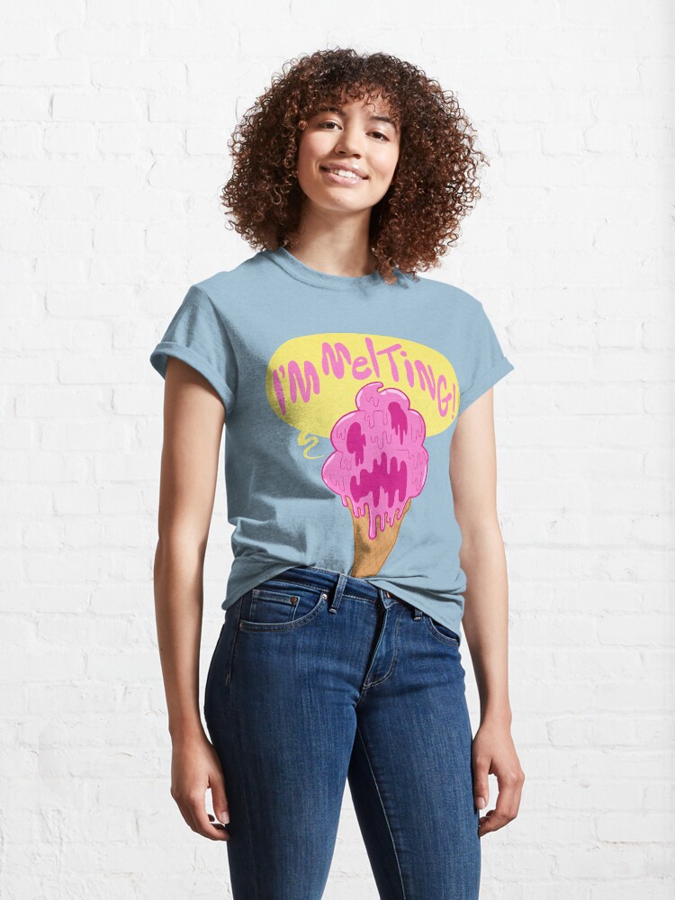 Alternate view of I'M MELTING! Classic T-Shirt