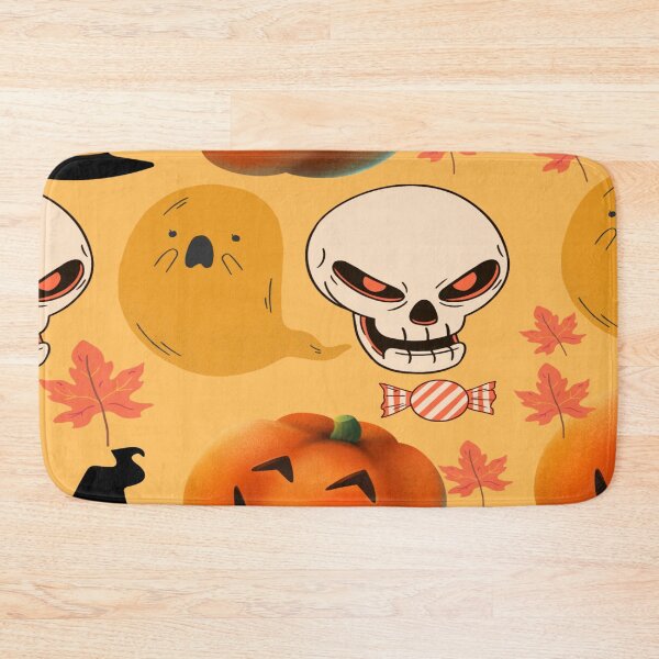 Item preview, Pattern Halloween Pumpkin And Flower  designed and sold by Nero9o.