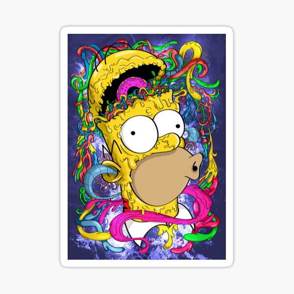 Trippy Simpson Gifts & Merchandise for Sale | Redbubble Trippy Simpson Gifts & Merchandise for Sale | Redbubble