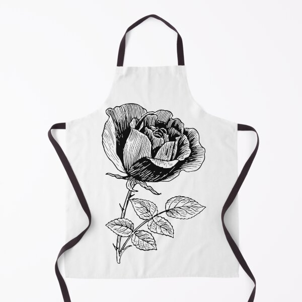Item preview, Rose Flower Botanical Illustration designed and sold by JoyforU.