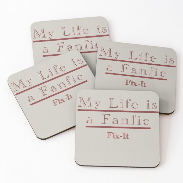 Item preview, My Life is a Fanfic: Fix-It designed and sold by A-Little-Nerdy.