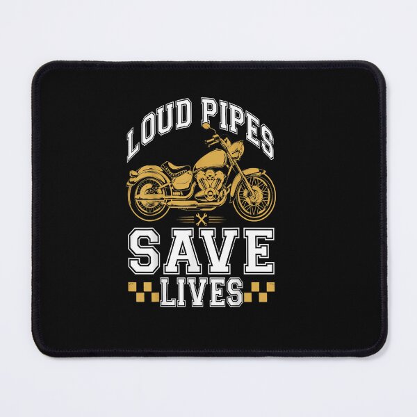 Item preview, Loud Pipes Save Lives Shirt Bike Motorcycle Riding Gift designed and sold by Sarena84.
