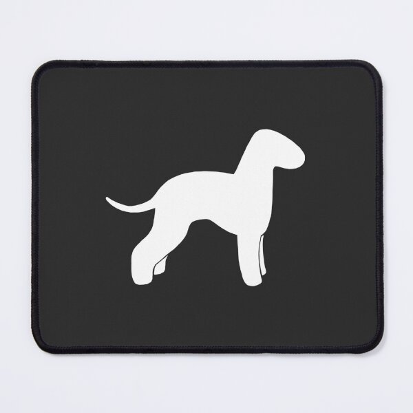 Artikelvorschau, Silhouette(n) eines Bedlington Terriers entworfen und verkauft von Jenn Inashvili.