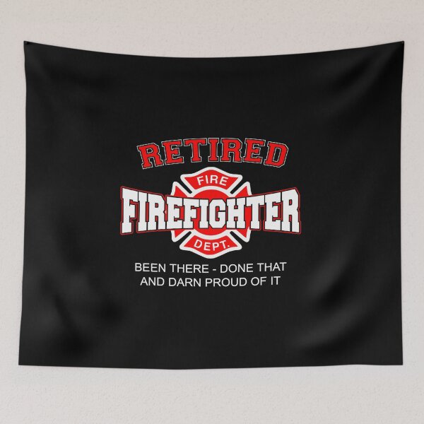 Item preview, RETIRED FIREFIGHTER designed and sold by antipatic.