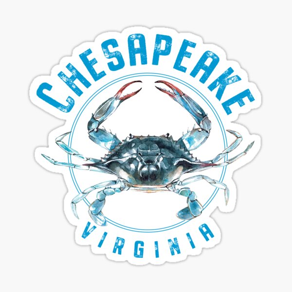 Item preview, Chesapeake Virginia Blue Crab Design designed and sold by Futurebeachbum.