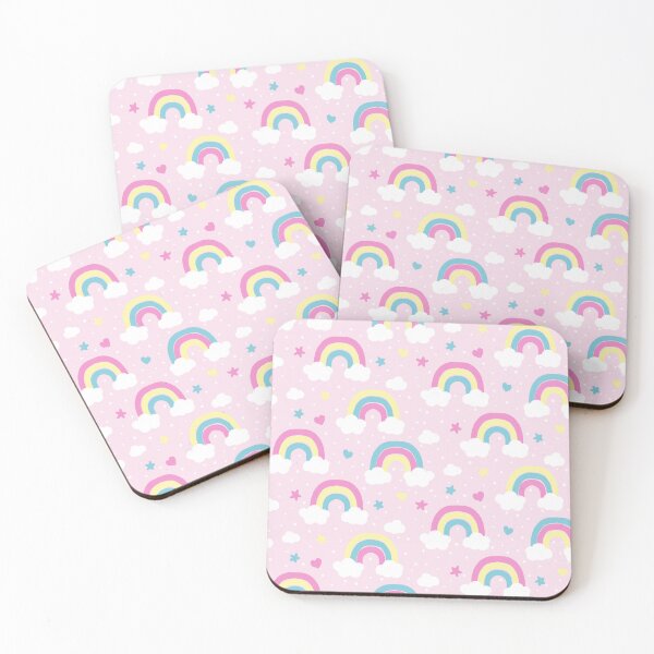Artikelvorschau, Blush Pink Rainbows and Stars entworfen und verkauft von Carolina Diaz.