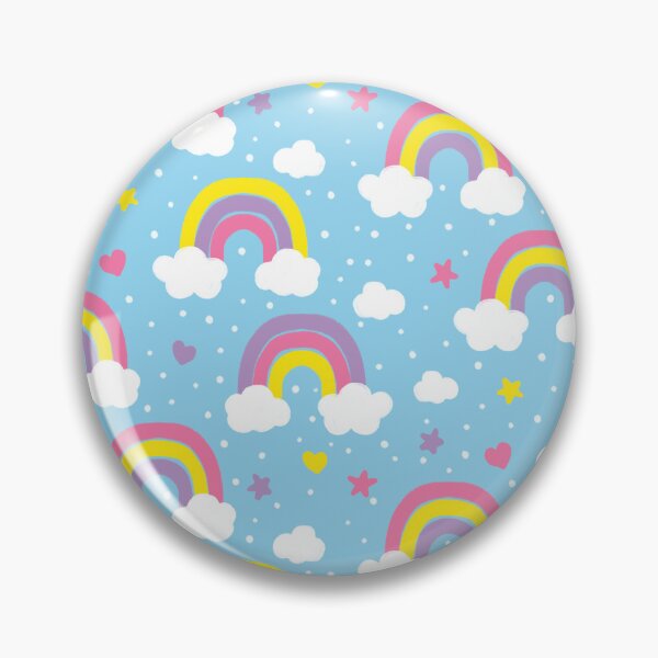 Artikelvorschau, Light Blue Rainbows and Stars entworfen und verkauft von Carolina Diaz.
