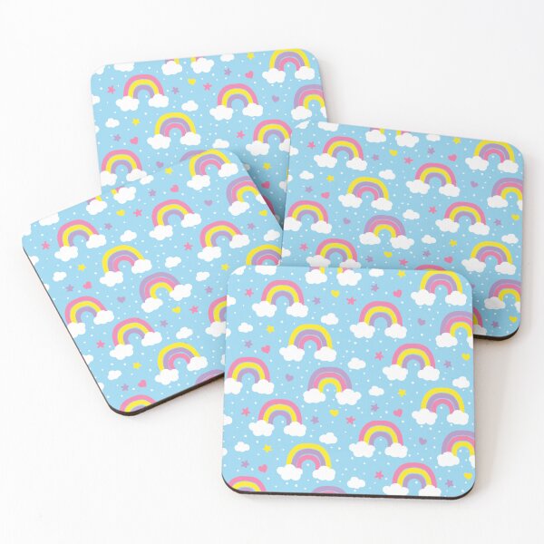 Artikelvorschau, Light Blue Rainbows and Stars entworfen und verkauft von Carolina Diaz.