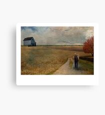 A place to rest my head Canvas Print