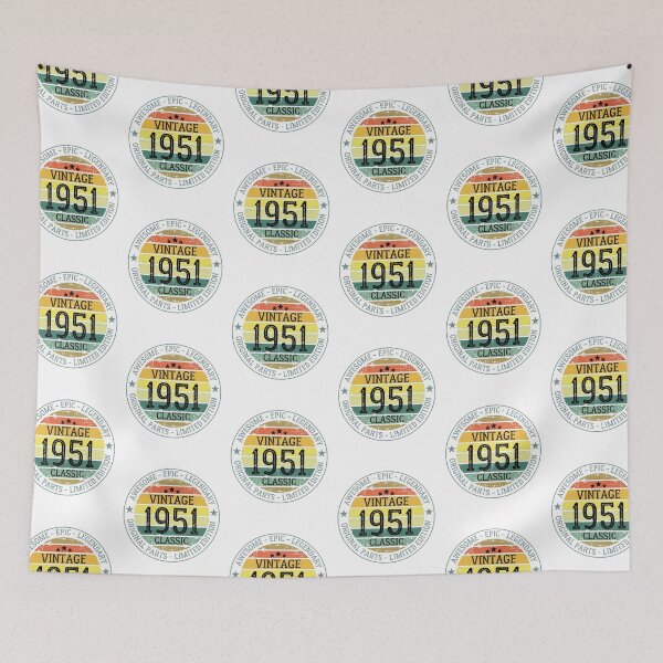 Item preview, Vintage 1951 Classic - Retro Sunset designed and sold by Rhu Creations.