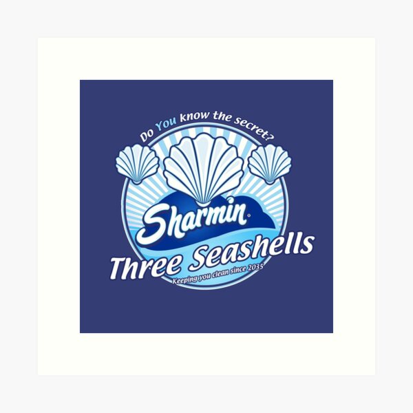 three seashells art prints redbubble