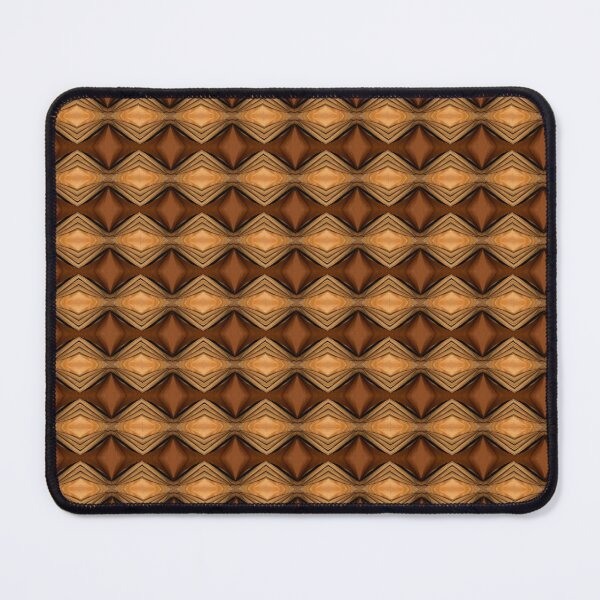 Item preview, Paleo Check Orange and Caramel Repeat 5748 designed and sold by Art in My Loft.