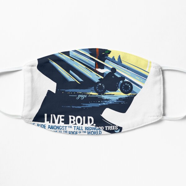 Live Bold Flat Mask