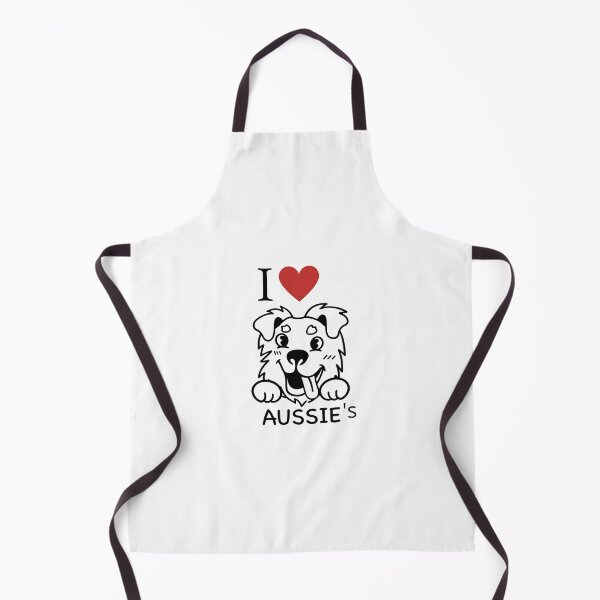 Item preview, [Dogs] I Love Aussie Dogs Classic T-Shirt  designed and sold by smartdogs.