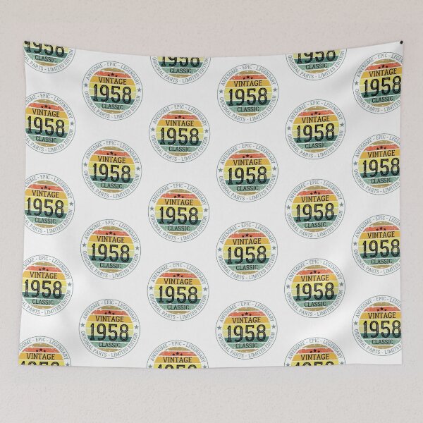 Item preview, Vintage 1958 Classic - Retro Sunset designed and sold by Rhu Creations.