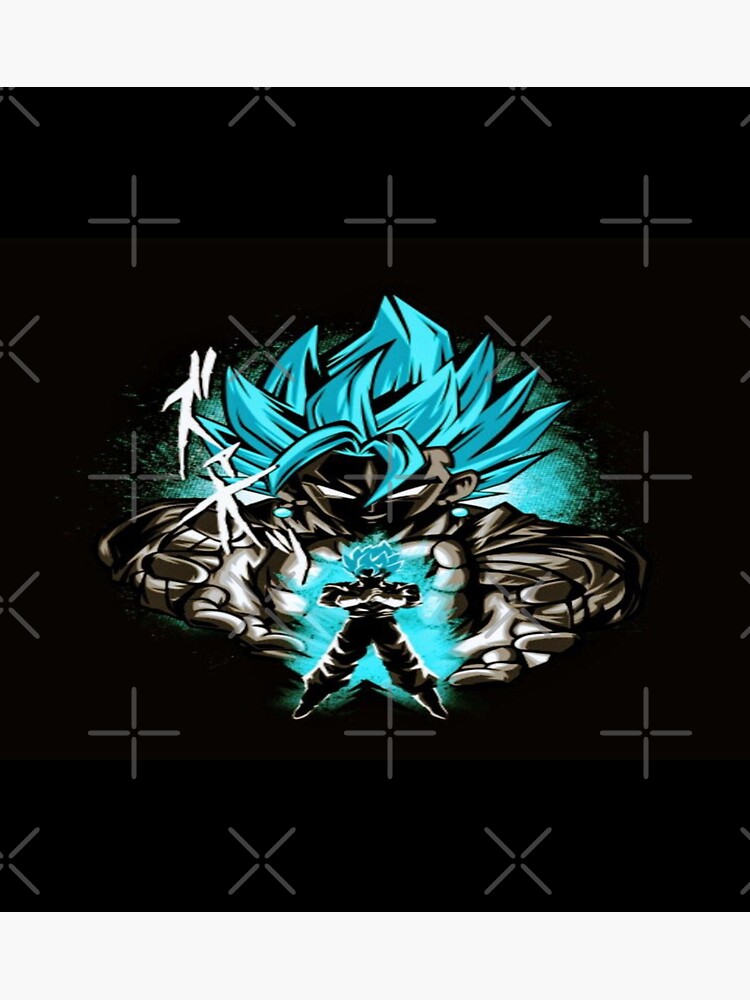 Goku/Gohan Dragon Ball Z Sticker Anime Vinyl Sticker Holographic Large DBZ