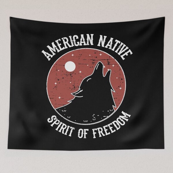 Item preview, Native American Wolf Spirit designed and sold by nativeStor.