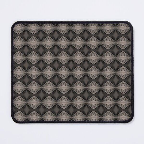 Item preview, Paleo Check Charcoal and Grey Repeat 5748 designed and sold by Art in My Loft.
