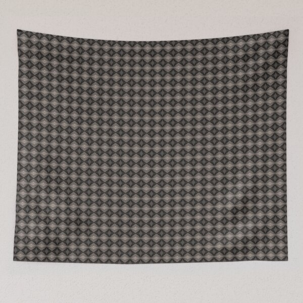 Item preview, Paleo Check Charcoal and Grey Repeat 5748 designed and sold by Art in My Loft.
