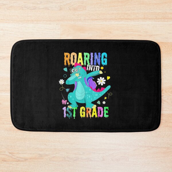 Item preview, Trex Roaring Into 1st Grade First Teacher Back to school T-Shirt designed and sold by ButtnerRing.