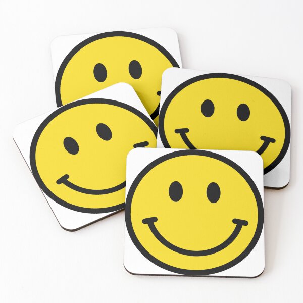 Item preview, Happy Smile Face Classic Yellow Sticker designed and sold by Katie  Regan.