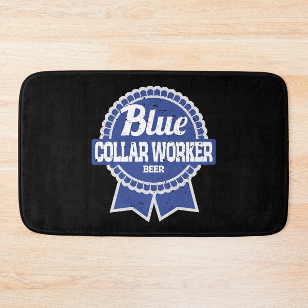Item preview, Blue Collar Worker Beer Shirt Hard Working Construction Police Officer Mechanic Electrician Tractor Operator Supervisor Funny Beer Shirt designed and sold by Stephen Scharf.