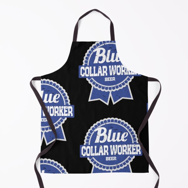 Item preview, Blue Collar Worker Beer Shirt Hard Working Construction Police Officer Mechanic Electrician Tractor Operator Supervisor Funny Beer Shirt designed and sold by Stephen Scharf.
